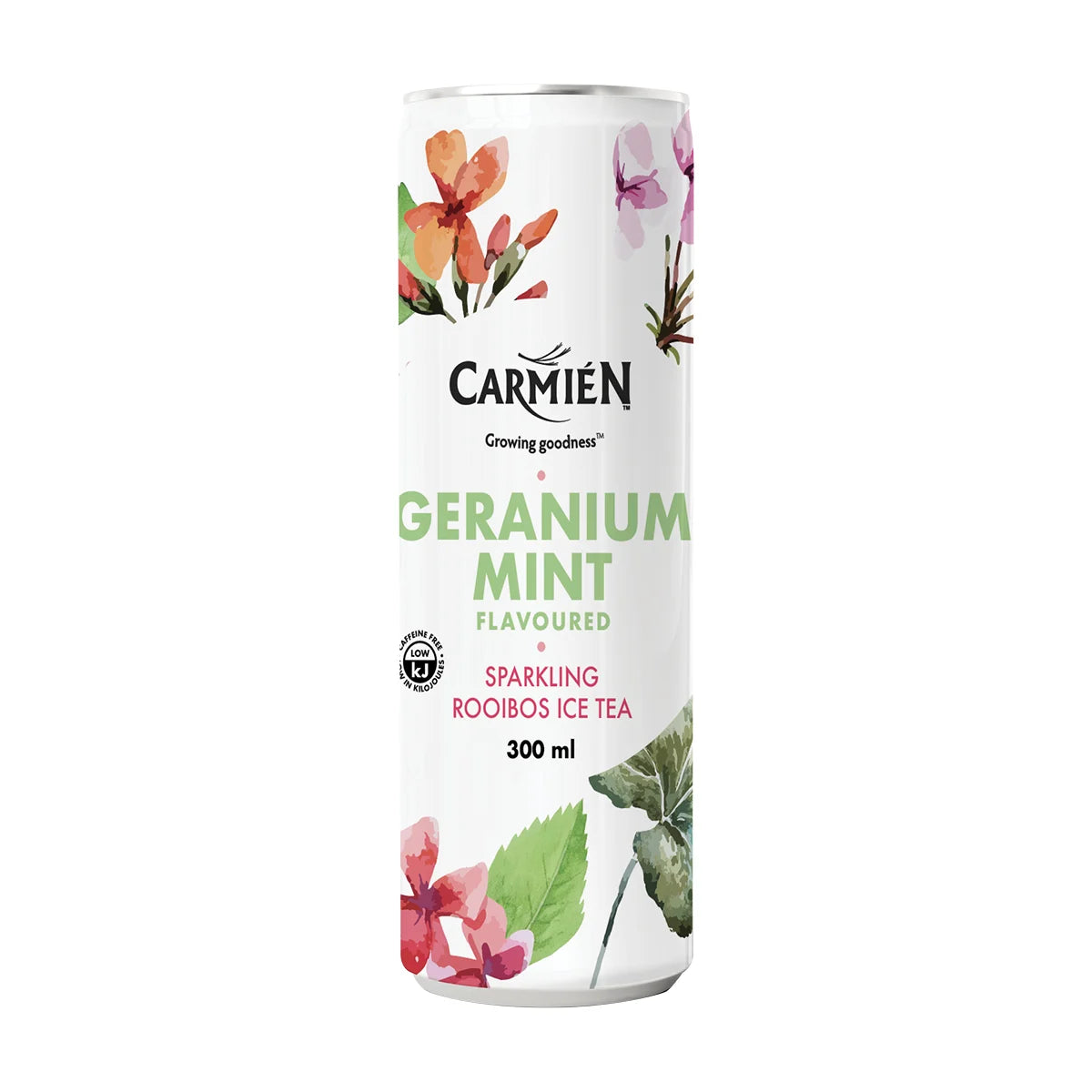Geranium Mint Sparkling Ice Tea