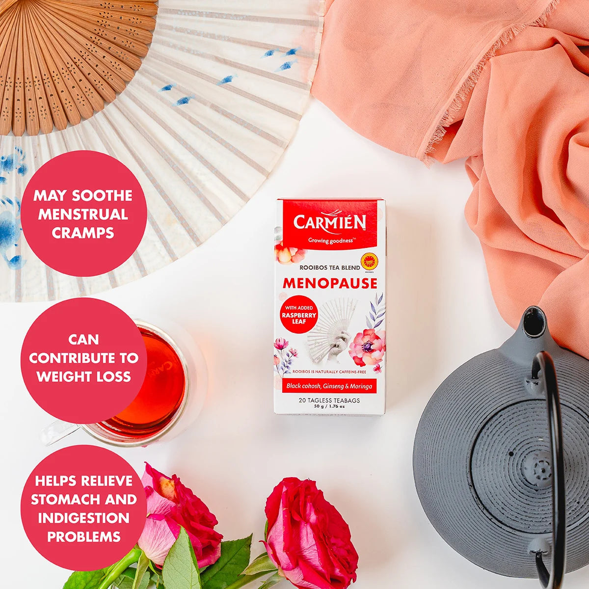 Menopause Raspberry Leaf Rooibos