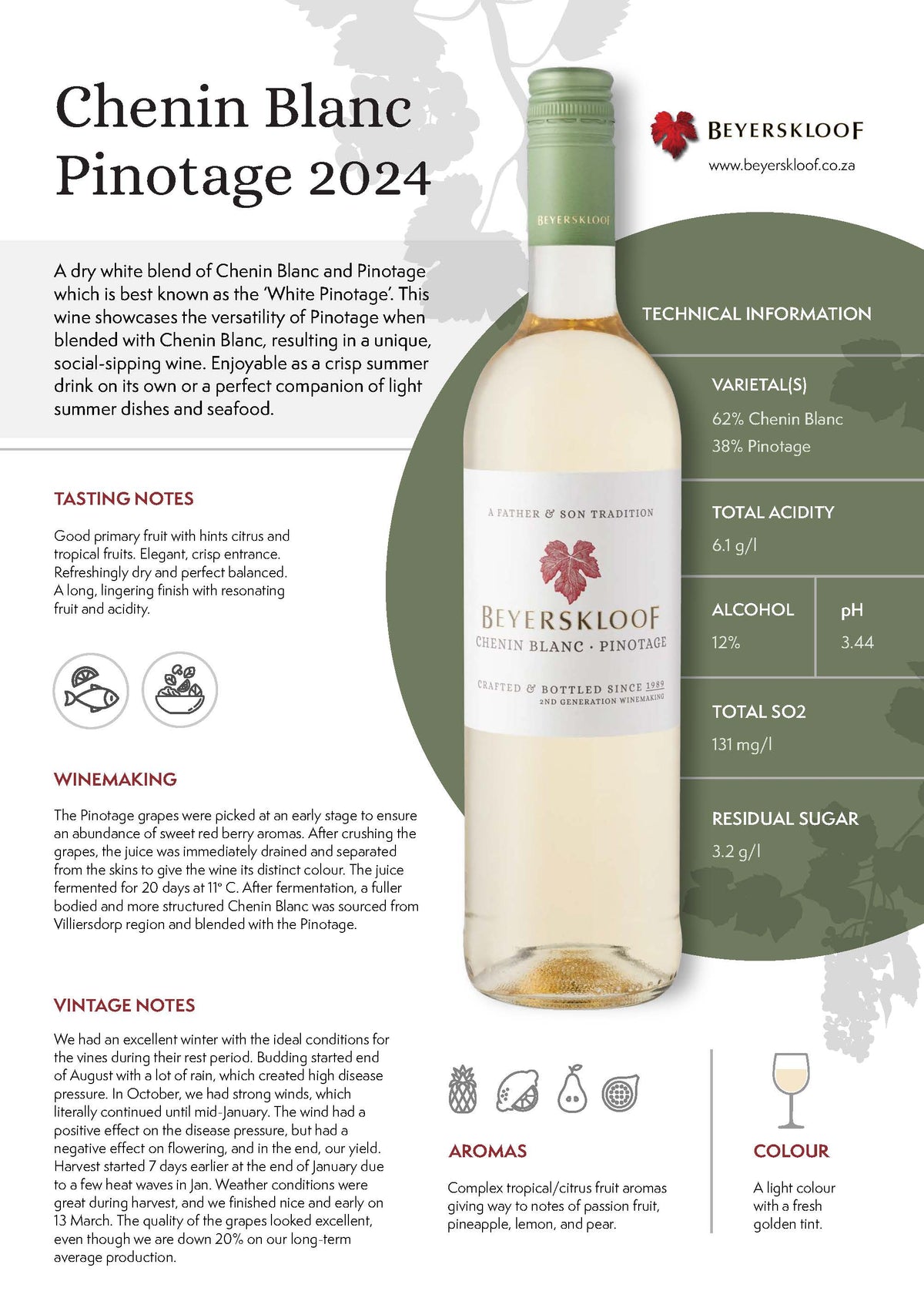 Chenin Blanc Pinotage 2024