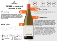 2024 Piekenierskloof Heirloom White