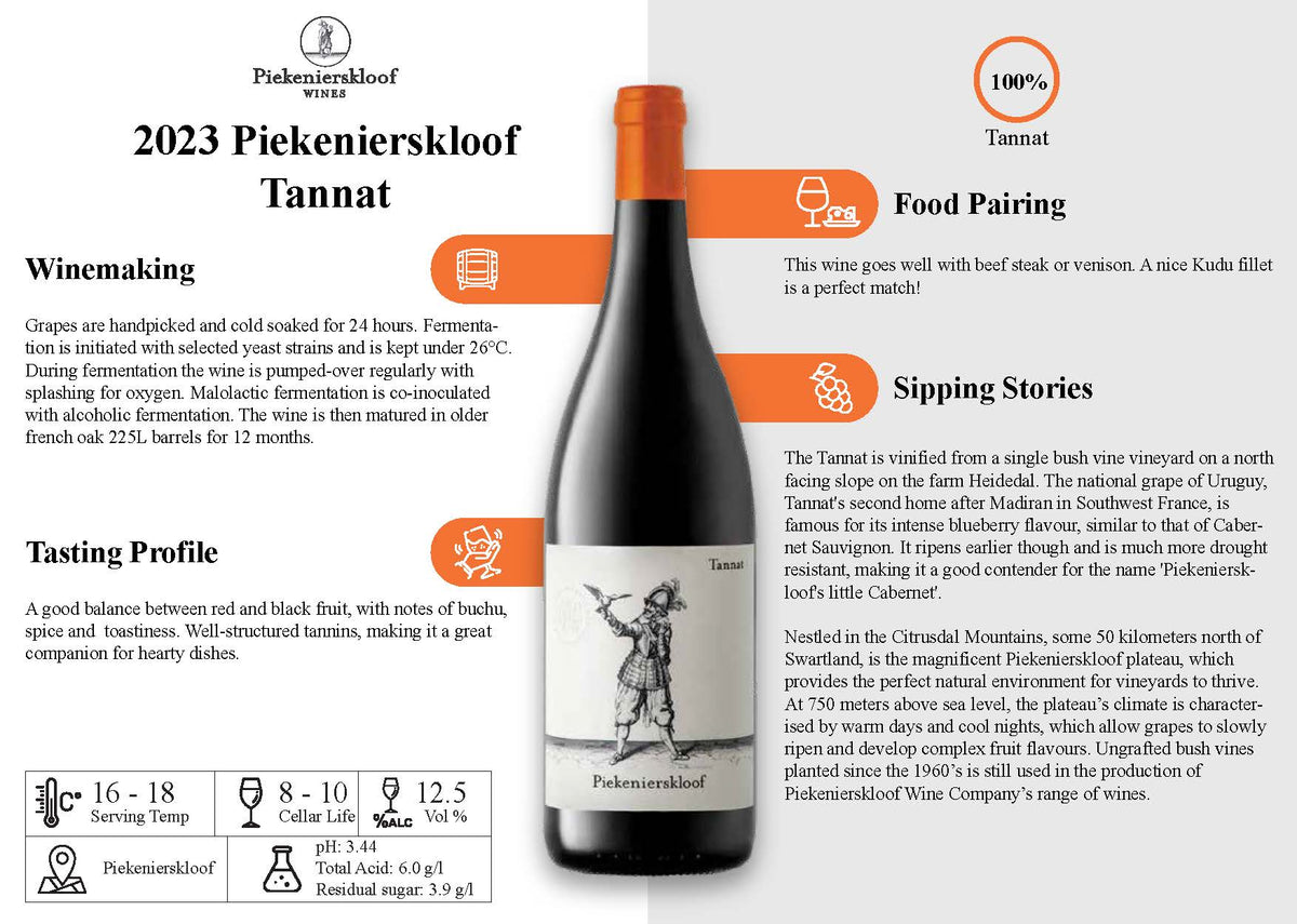 2024 Piekenierskloof Tannat