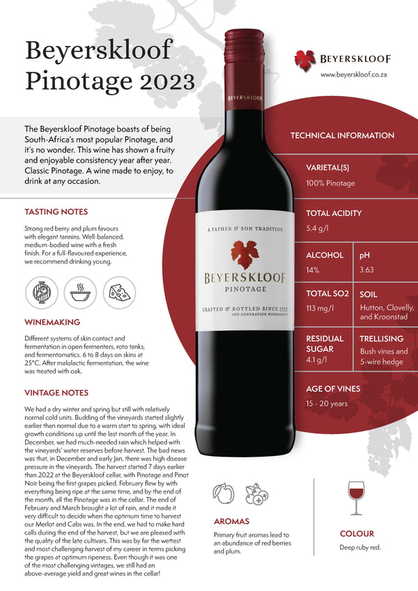 Beyerskloof Pinotage 2023