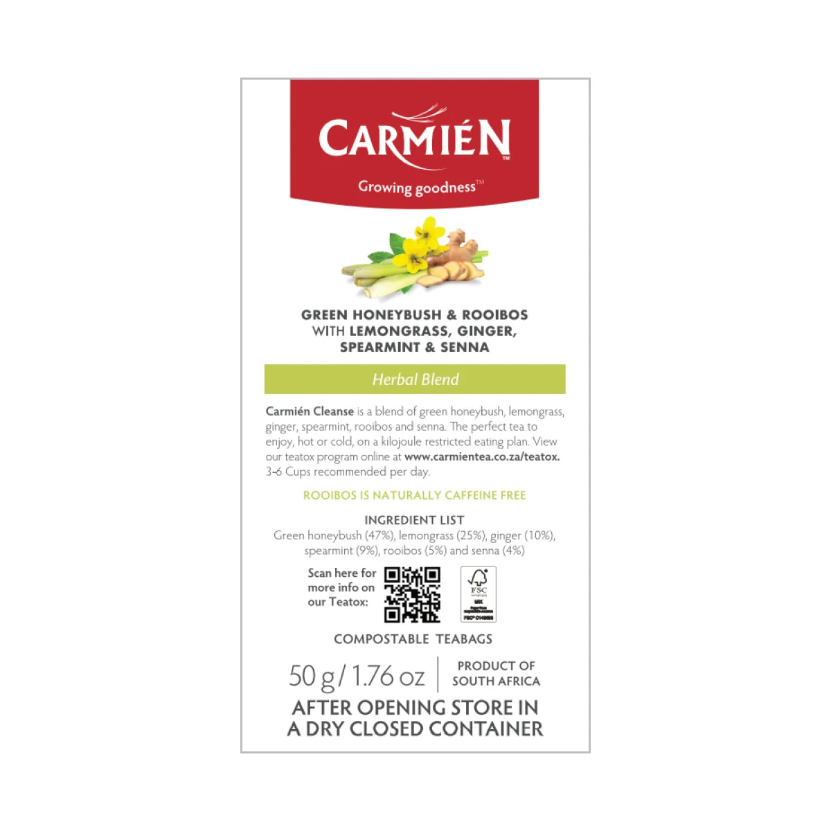 Detox Cleanse Senna Rooibos