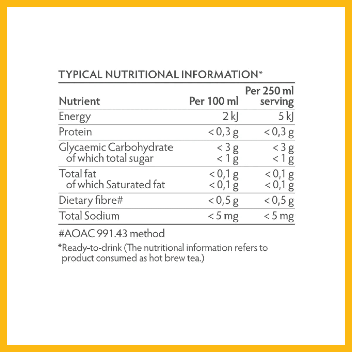 Focus Chai & Turmeric Rooibos