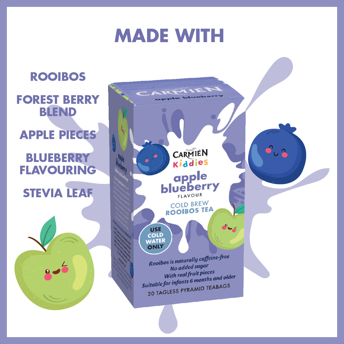 Kiddies Cold Brew Apple Blueberry