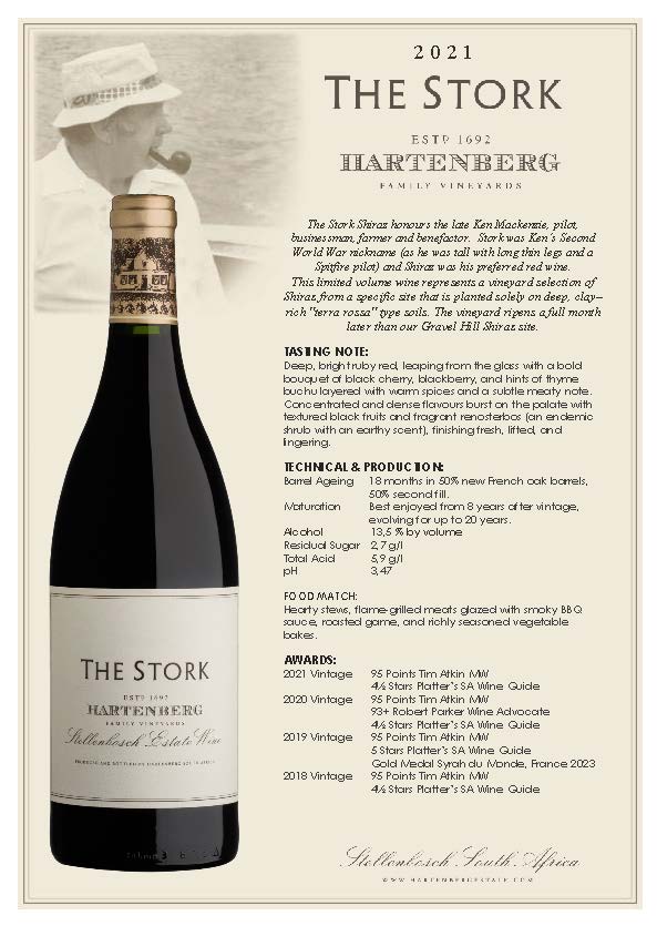 Hartenberg - The Stork Shiraz 2021